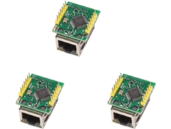 3 Módulos De Red Ethernet W5500 Con Interfaz Spi Y Protocolo Ethernet/ip.