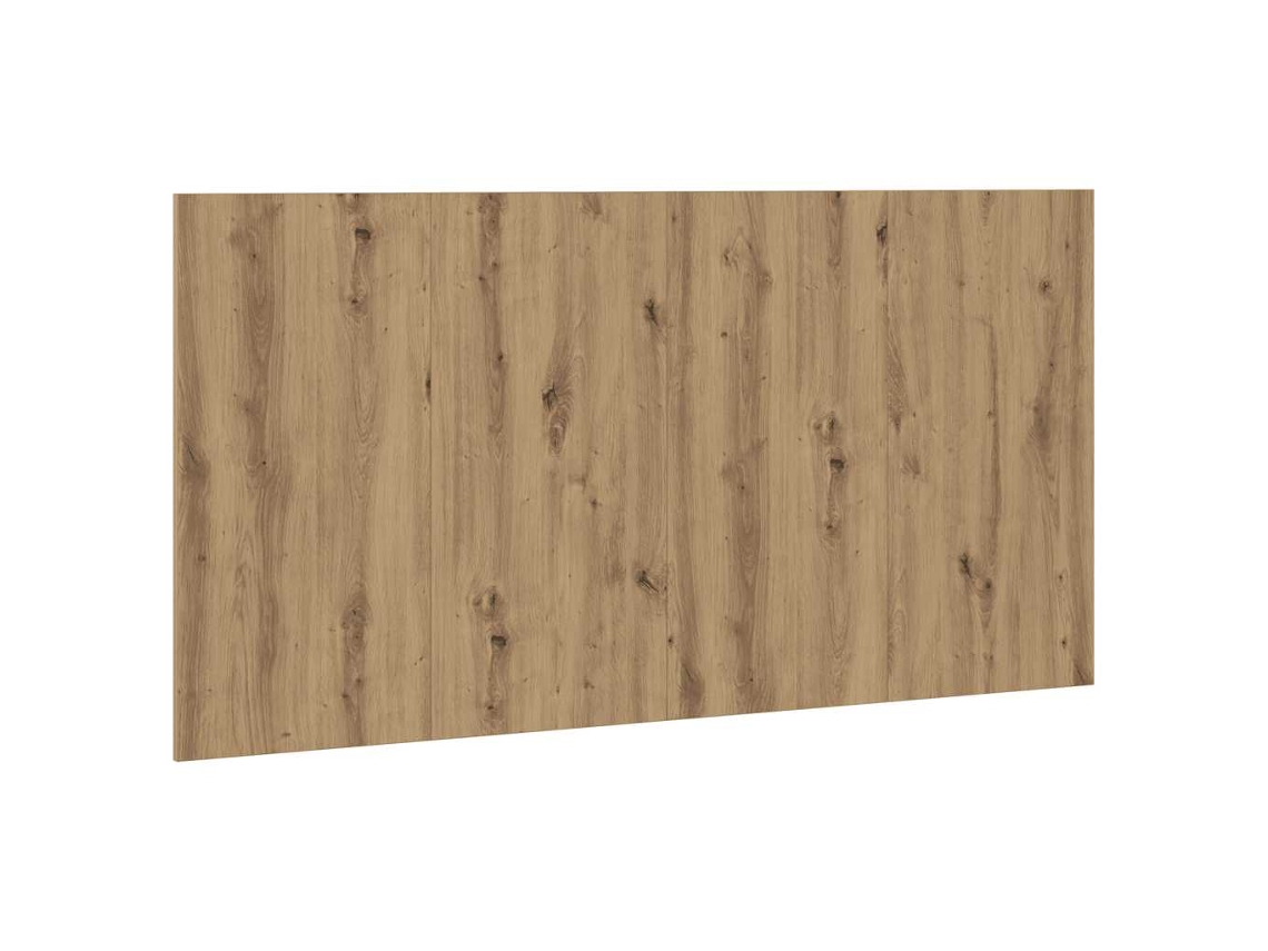 Maison Exclusive - Cabecero De Cama Madera Ingeniería Roble Artisan 160x1,5x80 Cm