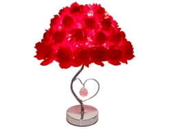Rebe-lámpara De Rosa 5w Decorativa Romántica Mesa Flor Para Celebración De Boda