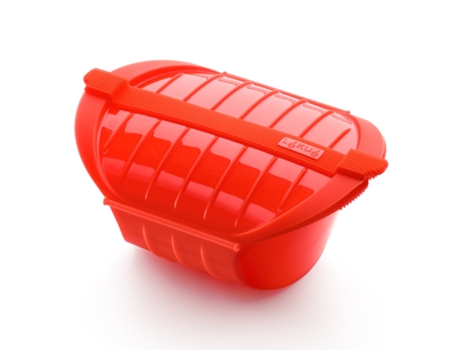 Estuche a Vapor LÉKUÉ 1-2 Personas (500ml - 21.2 x 15.5 x 8.5 cm - Silicona)