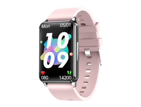 Smartwatch con Ecg Pulse Blood Oxygen Blood Sugar Pink