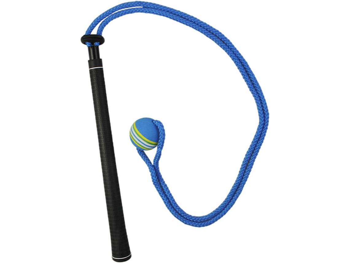 Ayuda Para El Entrenamiento Del Swing De Golf Con Cordón Elástico Y Pelota De Silicona Suave Para El