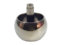 Juguete De Cabeza De Hongo De Metal Para Niños, Pelota Antiestrés De Mesa Educativa Con Giro Automático