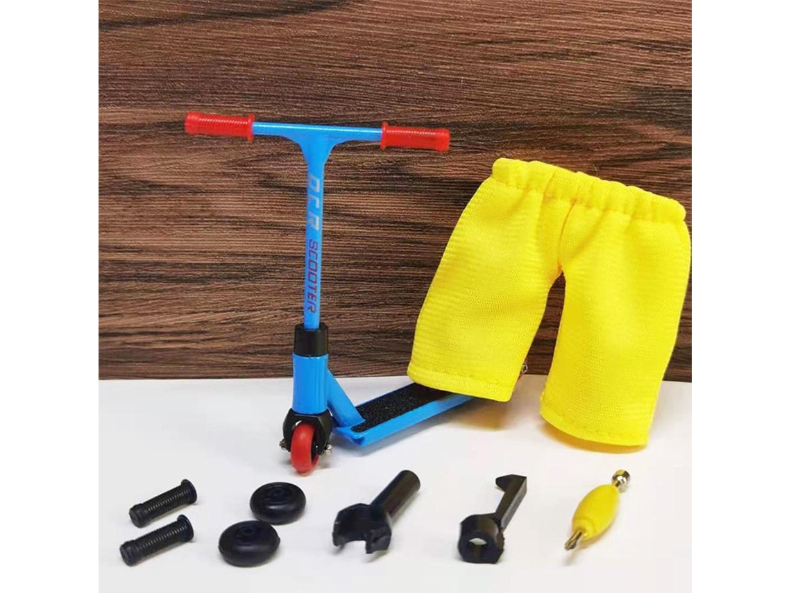 Ats-mini Patinete De Dedo De Aleación Juguete Patinete Interactivo Kit Patinete De Dedo Para Actividad Sensorial Novelty
