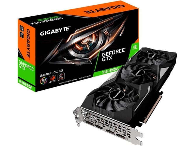 Tarjeta Gráfica GIGABYTE GeForce GTX 1660 SUPER (NVIDIA - 6 GB GDDR6)