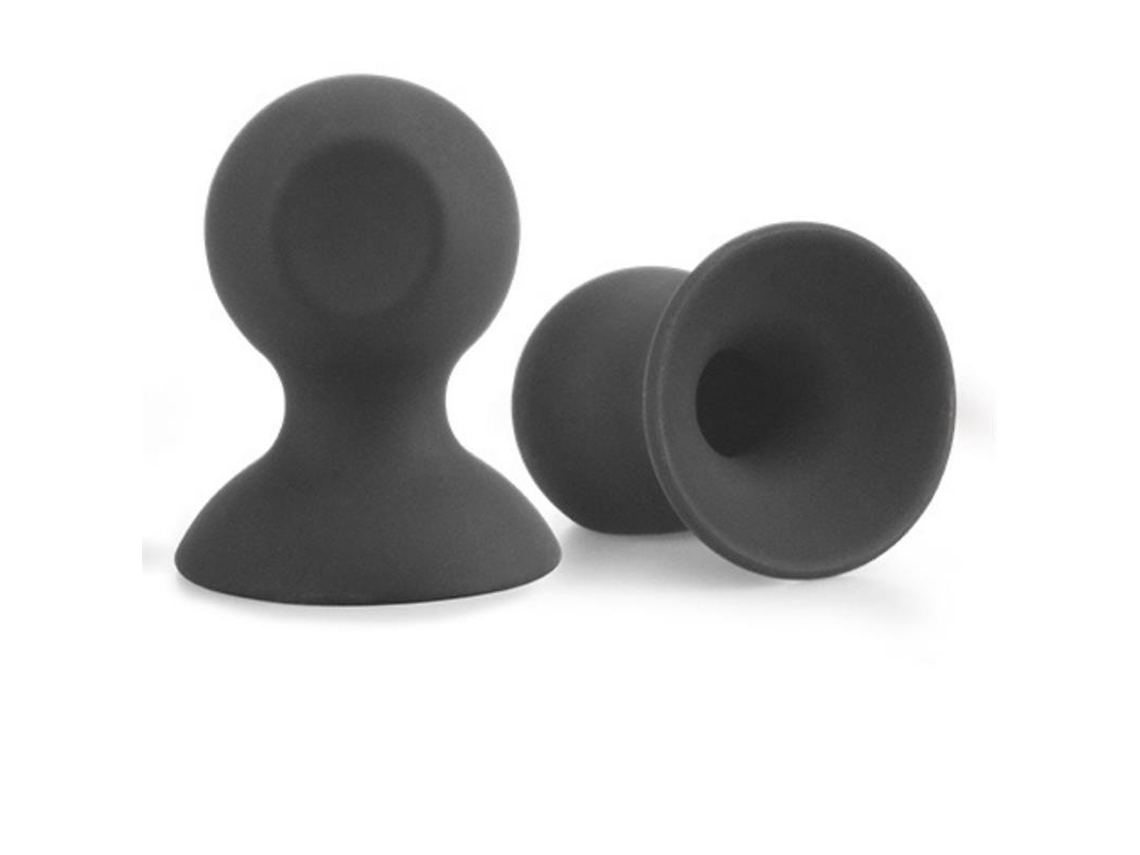 Succionadores de Pezones Silicona Negro LOVETOY