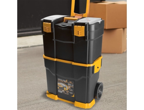Caja de herramientas rodante 460x280x677 mm PP VIDAXL