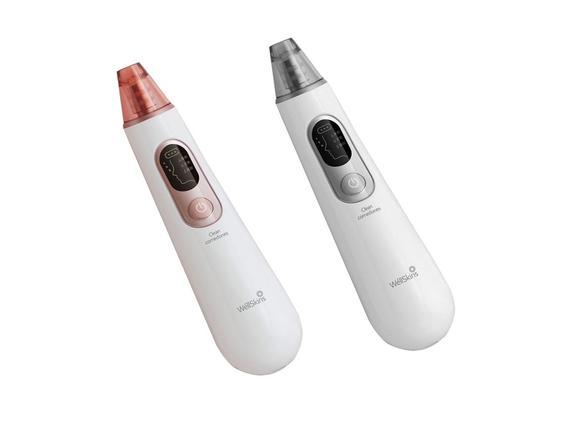 Herramienta Eléctrica Para La Limpieza Profunda De La Piel Y El Cuidado Facial De Wellskins: Removedor De Puntos Negros.