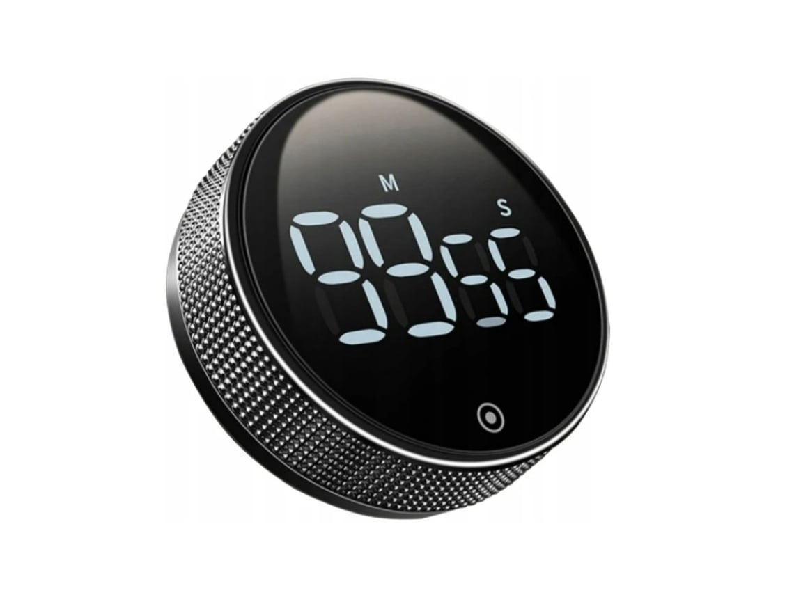Temporizador de cocina digital Yunzii, temporizador magnético con gran pantalla LED visual
