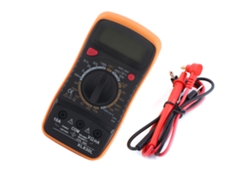 Multímetro Digital Lcd Para Medir Voltaje Ca/cc, Resistencia Y Corriente - Tester Volt Ohm Amperímetro