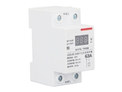 Protector De Tensión Con Recuperación Automática Y Pantalla Dispositivo De Protección Contra Sobretensión Y Bajo Voltaje 63a 230v Para Din Rail