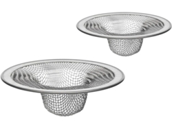 Coladores de drenaje para fregaderos de cocina y baño, la construcción de acero inoxidable de alta calidad garantiza durabilidad y una larga vida útil en el uso diario, D