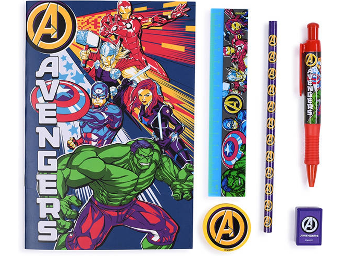 MARVEL (AVENGERS BURST) STATIONERY PACK