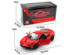 Modelo De Coche De Metal Fundido A Presión Simulado, Escala 1/36, Juguete Para Niños