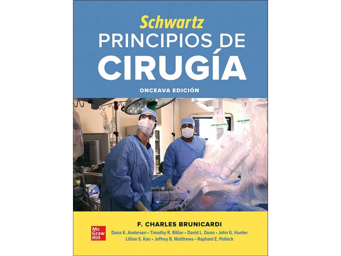 Libro Principios De Cirugia 2 Volumenes de F. Brunicardi (Inglés)