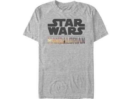 Camiseta Unisexo DEEPSTONE The Mandalorian Star Wars brezo atlético (M)