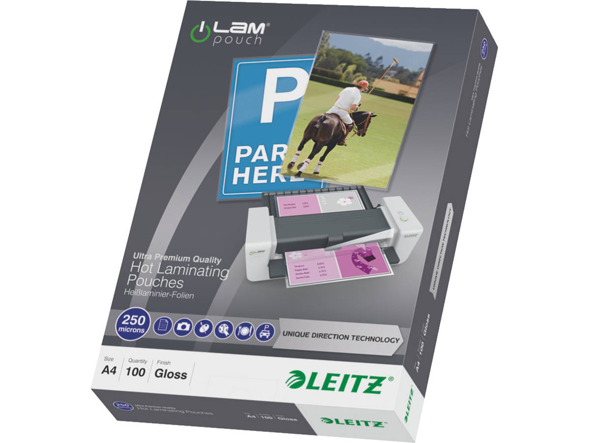 Fundas de Plastificar LEITZ iLAM UDT Transparente (100 un - A4)