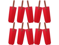 Besportble Bolsas De Fieltro Rojo Para Vino Garneck Y Vino Reutilizable Ofrece Una Durabilidad Impresionant...