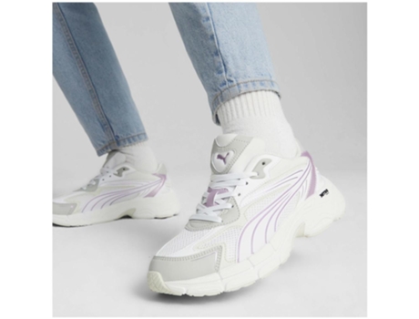 Zapatillas de Mujer para Running PUMA Teveris Nitro Metallic Blanco (40)
