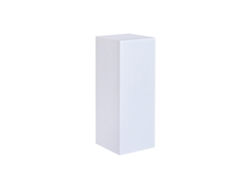 Pedestal Resina Blanco 30x30x80cm