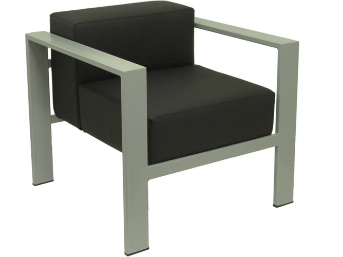 Silla para Recepción PIQUERAS Y CRESPO Lázaro Negro (Tejido)