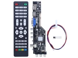 Módulo Controlador Universal Tv Lcd Placa Driver Digital 3663 Dvdt
