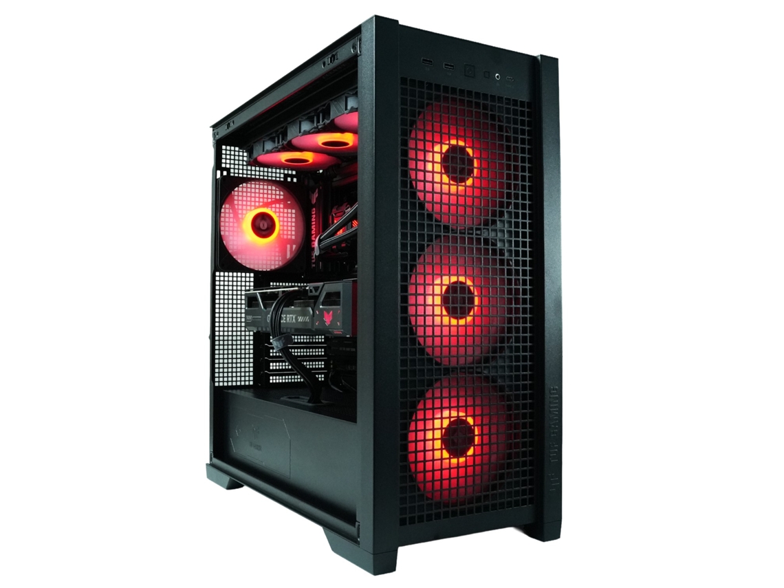 Escritorio para juegos Epical Q Tuf Castle Iron IV con Intel Core i9 14900kF, 64 GB, SSD de 2 TB NVME, RTX 5070, Windows 11 Pro
