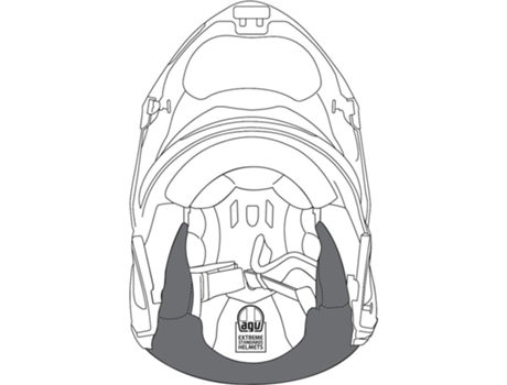 Casco Modular AGV Sportmodular Cheek Pads