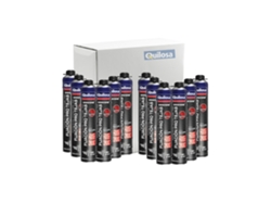 Caja de 12 unidades de espuma Orbafoam roja para azulejos, 750 ml.