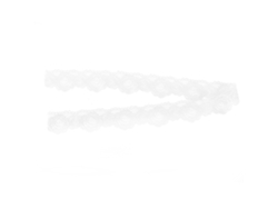 Cinta De Nailon Blanca Con Encaje Floral De 5 Cm Y 10 Yardas Para Manualidades, Regalos Y Embalaje.