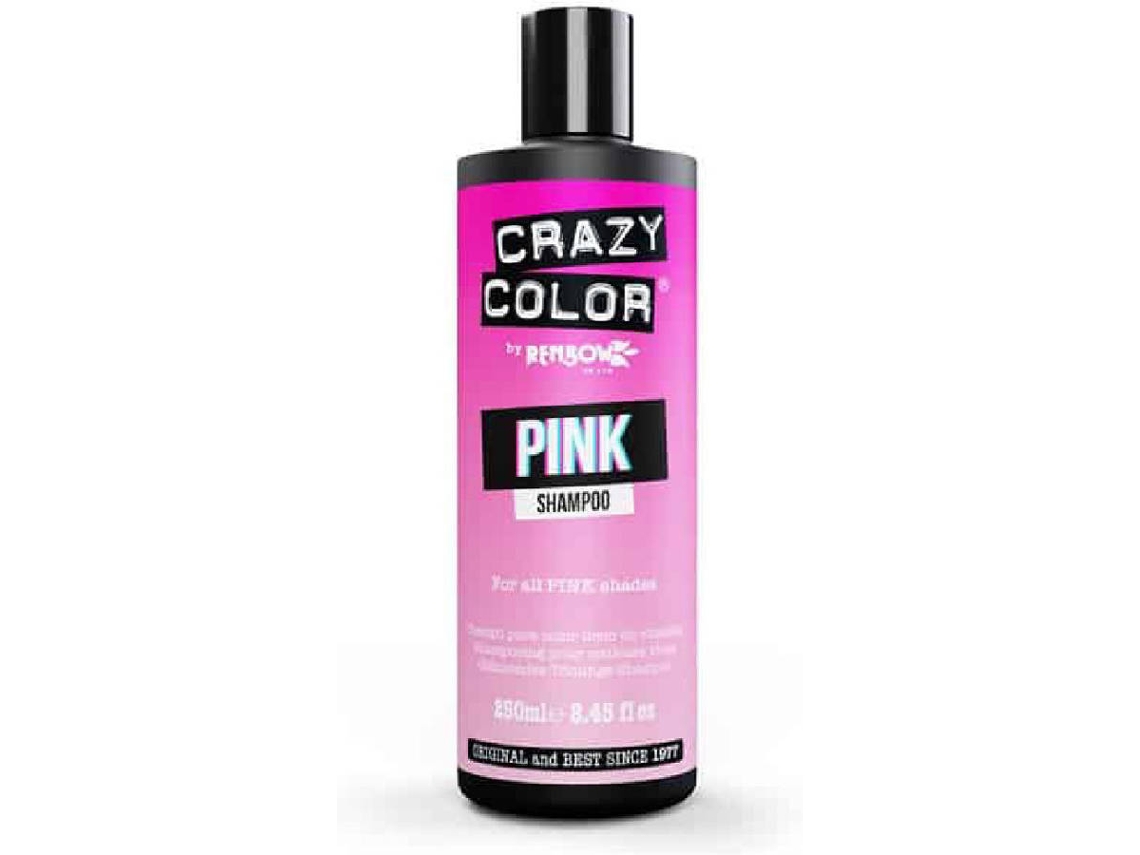 Champú CRAZY COLOR Protección de Color Rosa (250 ml)