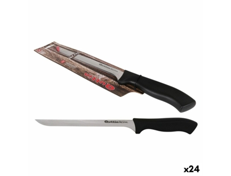 Cuchillo Jamonero QUTTIN Kasual 24 Unidades 34 x 2 x 2 cm (22 cm)