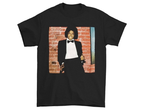 Camiseta ROCKINSTONE Closeup Michael Jackson MJ Off the Wall (L)