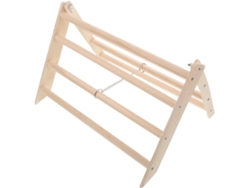 Percha Para Gallinas De Madera Y Hierro Color Beige, Estructura Estable Y Desmontable Para