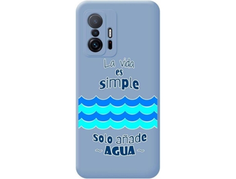 Carcasa Xiaomi 11T 5G / 11T Pro 5G TUMUNDOSMARTPHONE Agua Azul