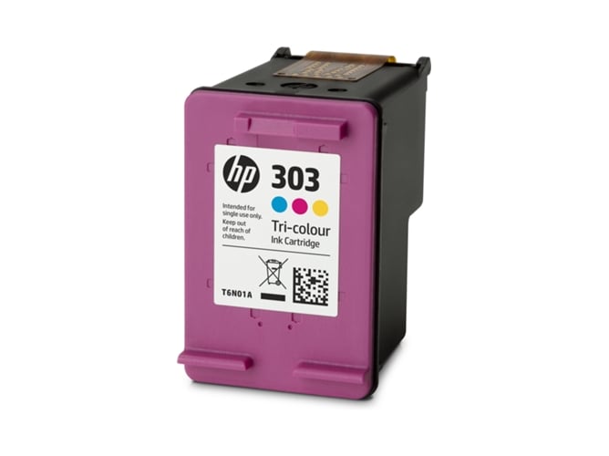 Cartucho de Tinta Original HP Tricolor 303 para Impresora multifunción HP ENVY Photo de la serie 6230, 7830, 7130