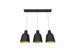 LUMICOM | Dong Lámpara Colgante Linear Negro Hoja