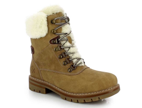 Botas de Nieve Elly Beige EU 39 Mujer KIMBERFEEL