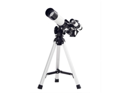 Telescopio refractor de alta potencia 40040 con buscador de 40 mm de apertura y 400 mm de distancia focal para observación astronómica y terrestre.
