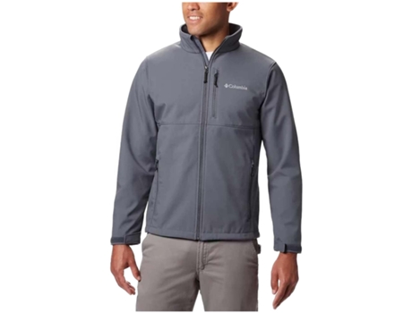 Chaqueta de Hombre COLUMBIA Soft Shell Ascender Gris (XL)