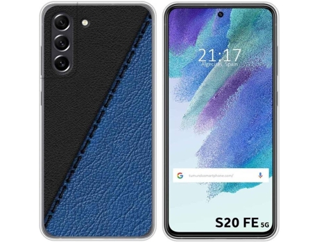 Carcasa Samsung Galaxy S21 FE 5G TUMUNDOSMARTPHONE Cuero 02 Multicolor