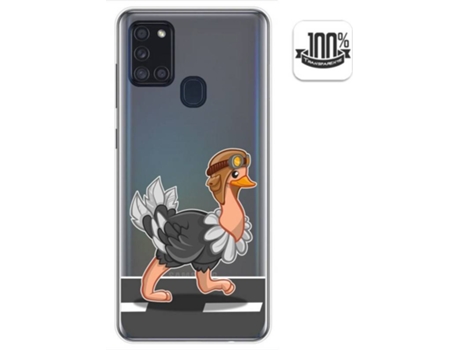 Carcasa Samsung Galaxy A21s TUMUNDOSMARTPHONE Avestruz Multicolor