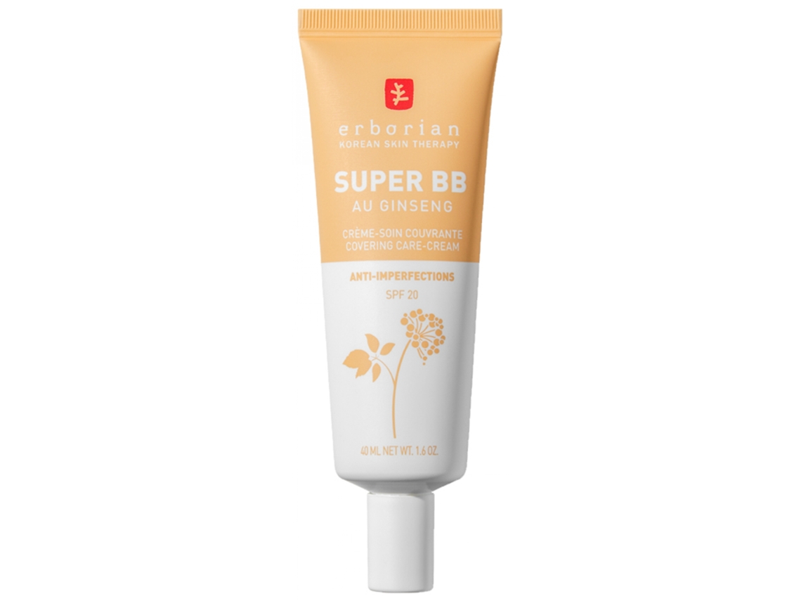 Super Bb Con Ginseng 40 Ml Tinte : Nude ERBORIAN