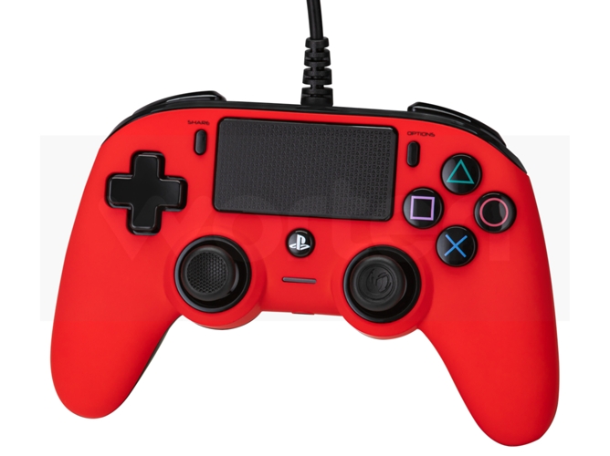Mando NACON Wired Compact (PS4 - Rojo)