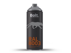 Spray Bolt Premium Acrilico Brillante Ral 400 Ml (Ral 8003 Pardo Arcilla)