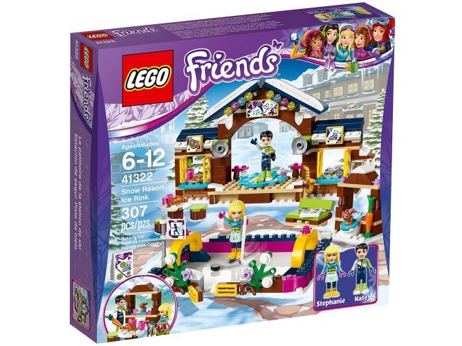 LEGO Friends: Pista de hielo de la estación de esquí - 41322 (Edad Mínima: 6 - 307 Piezas)