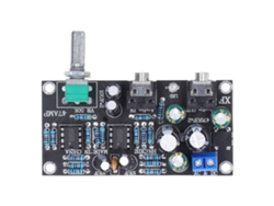Placa Amplificadora De Auriculares De 2 Canales, Módulo Op-amp, Fuente De Alimentación Única 47
