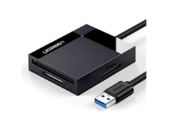 Lector de Tarjetas UGREEN cr125 4-in-1 Negro