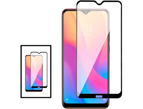 Kit 2x Protector de Pantalla Cristal Templado Xiaomi Redmi 8 PHONECARE Full Cover