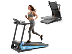 Cinta De Correr Plegable Formill Ft61 Con Motor De 3.0 Hp, Inclinación Del 15% Y 12 Programas Para Uso Doméstico